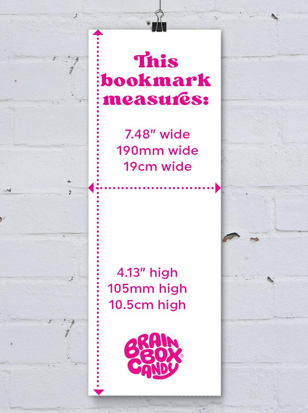 David Shrigley Magnetic Bookmark Read Books