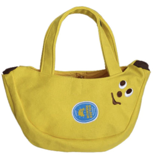 Gladee Canvas Mini Tote Bag - Banana