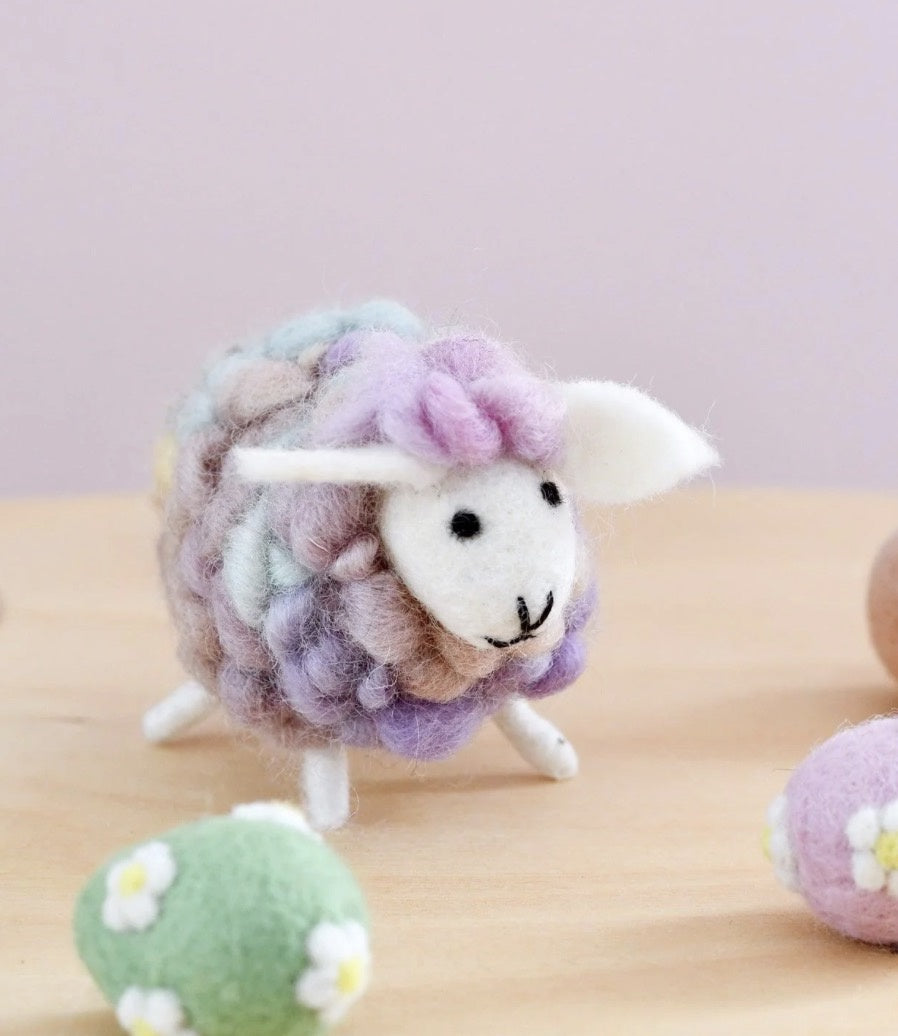 Tara FELT PASTEL SHEEP TOY