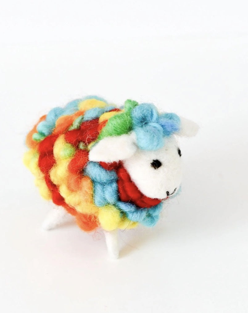 Tara FELT RAINBOW SHEEP TOY