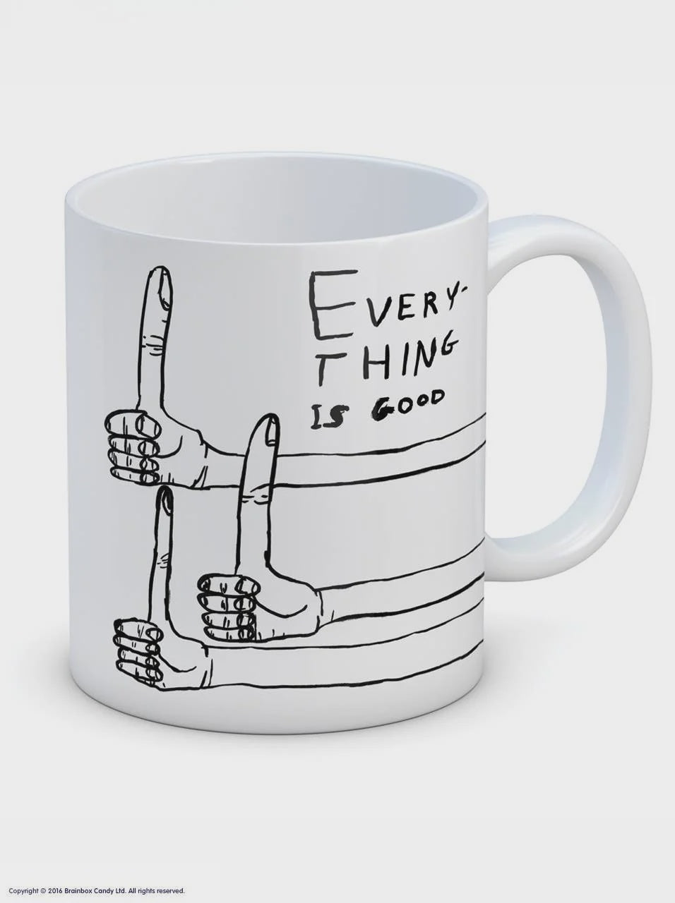 David Shrigley Mug - Everything Is Good