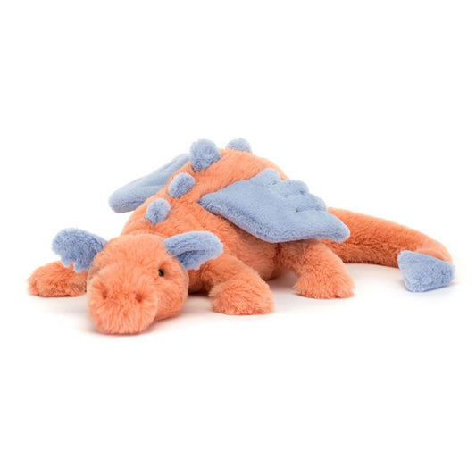 Jellycat Persimmon Snow Dragon Large 15x28x51cm