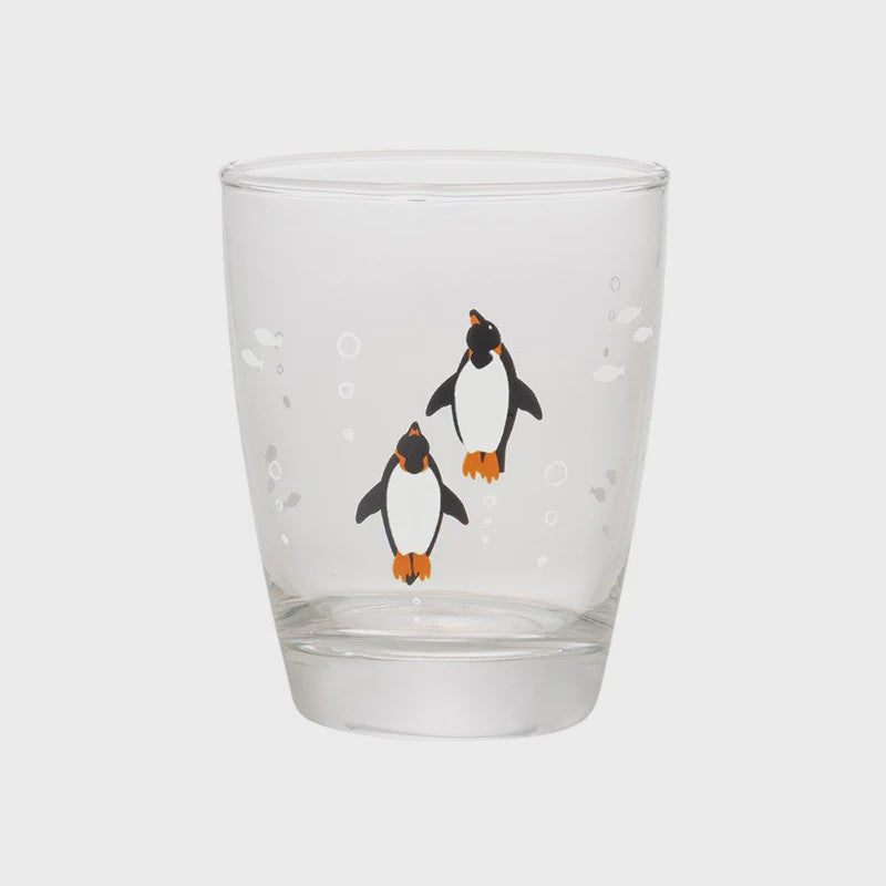 Decole Aquarium Glass Cup - Penguin