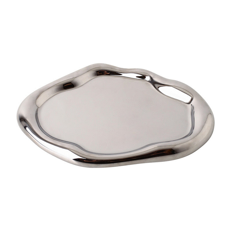 Andi's Cloud Oval Circle Shape Plate Bowl