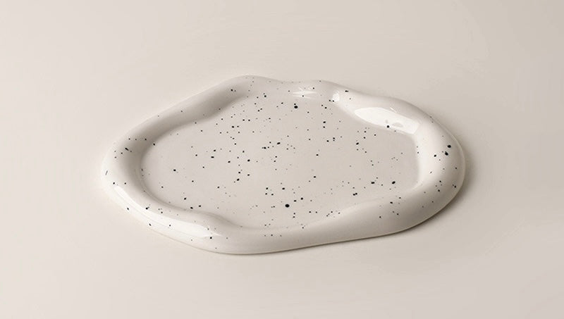 Andi's Cloud Oval Circle Shape Plate Bowl