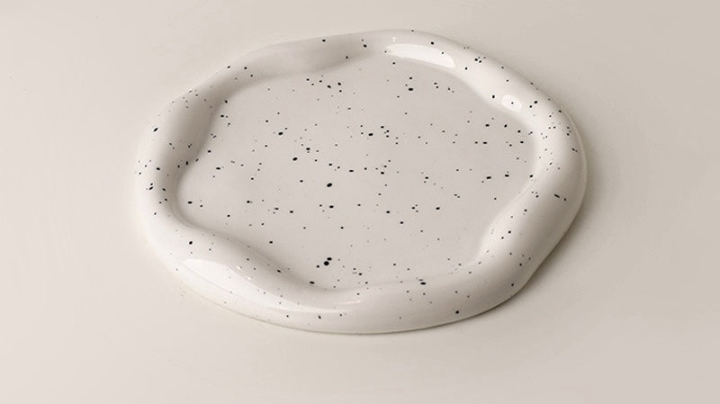 Andi's Cloud Oval Circle Shape Plate Bowl