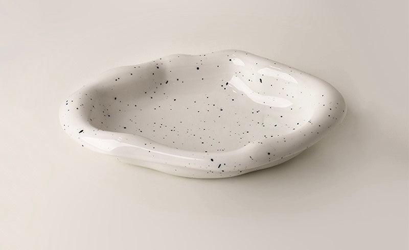 Andi's Cloud Oval Circle Shape Plate Bowl