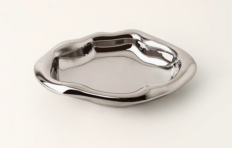 Andi's Cloud Oval Circle Shape Plate Bowl