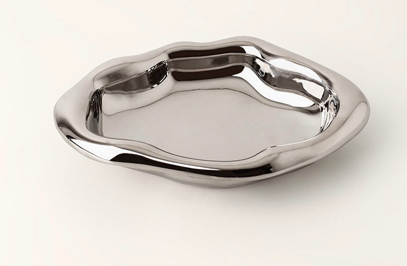 Andi's Cloud Oval Circle Shape Plate Bowl