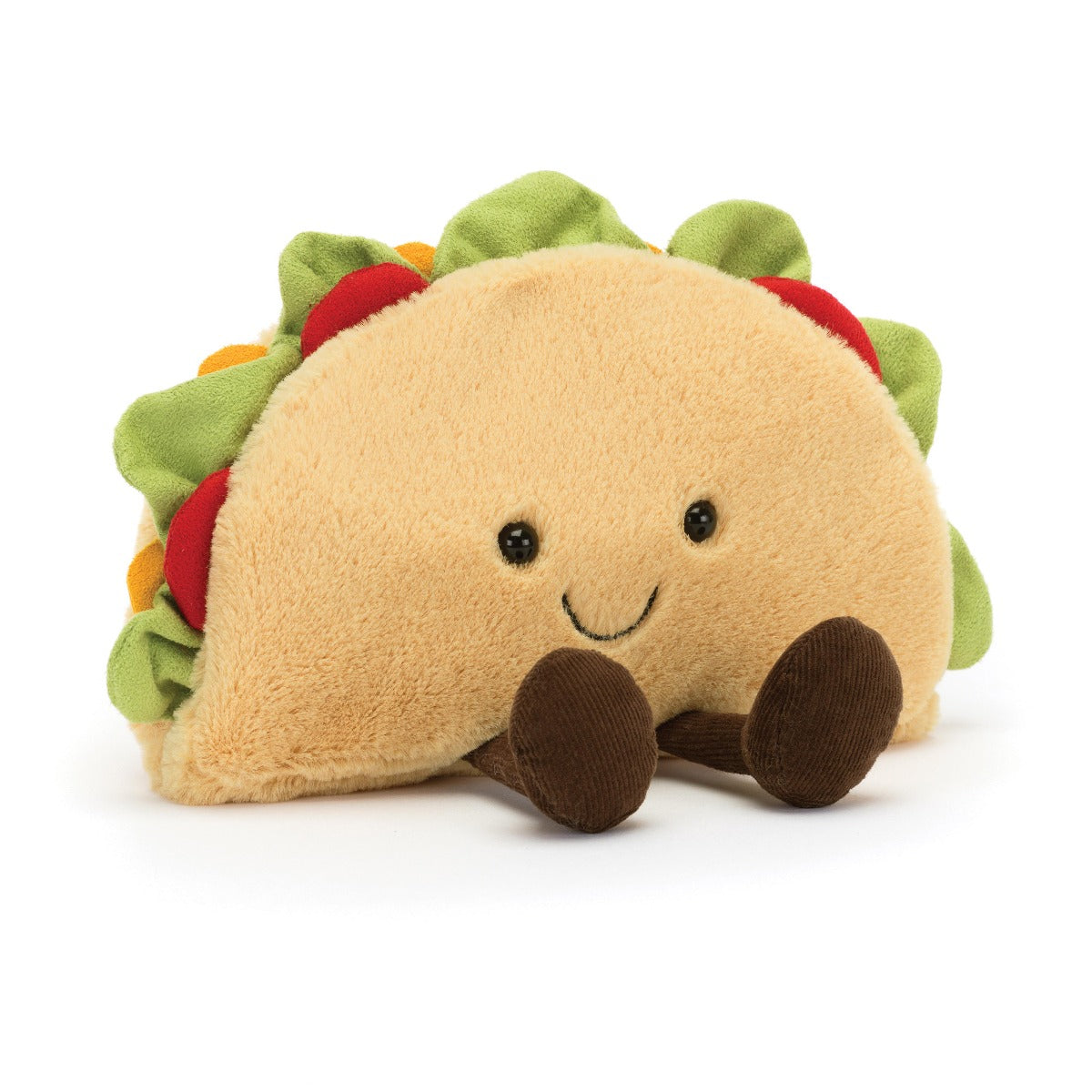 Jellycat Amuseable Taco Beige 5x7x13cm