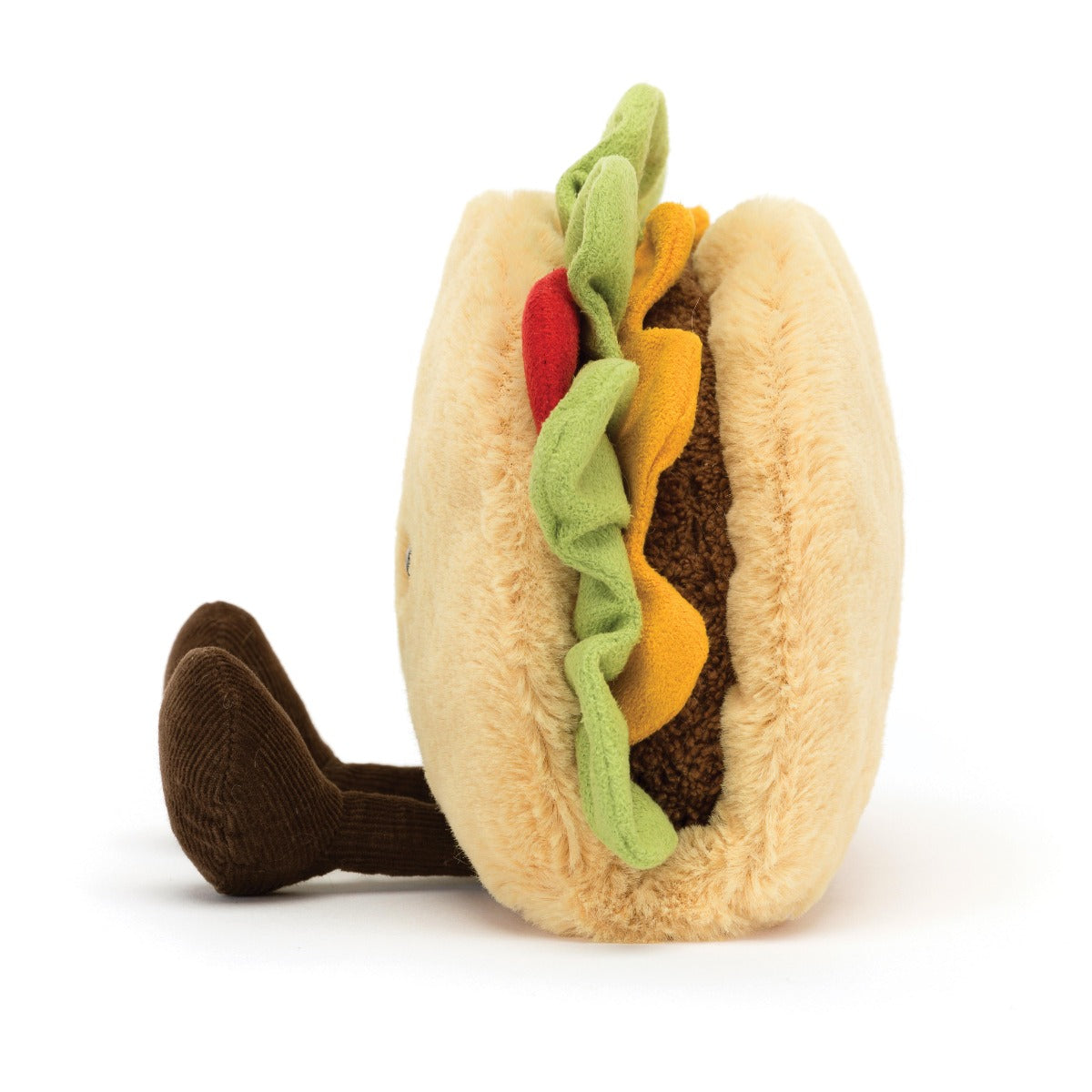 Jellycat Amuseable Taco Beige 5x7x13cm