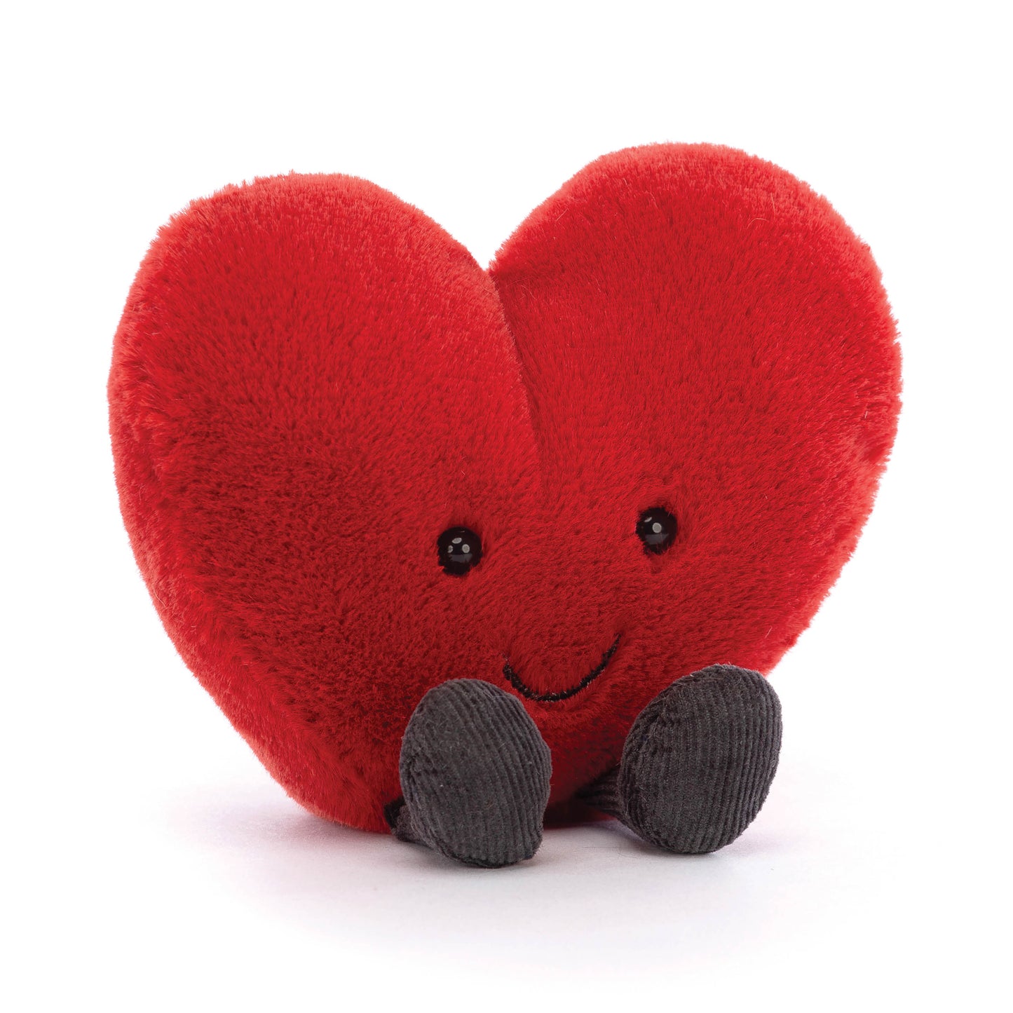 JELLYCAT AMUSEABLE RED HEART RED 11X9X4CM