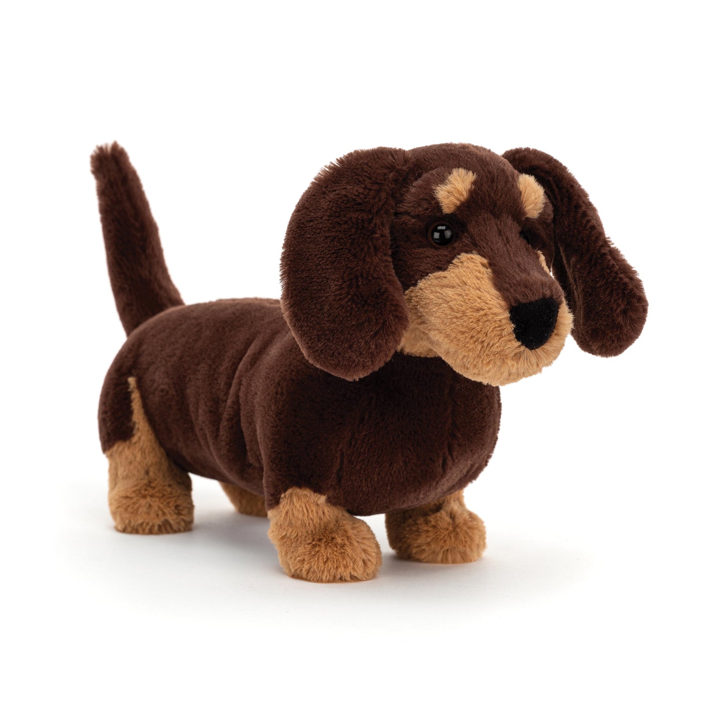 JELLYCAT OTTO SAUSAGE DOG BROWN 18X9X17CM