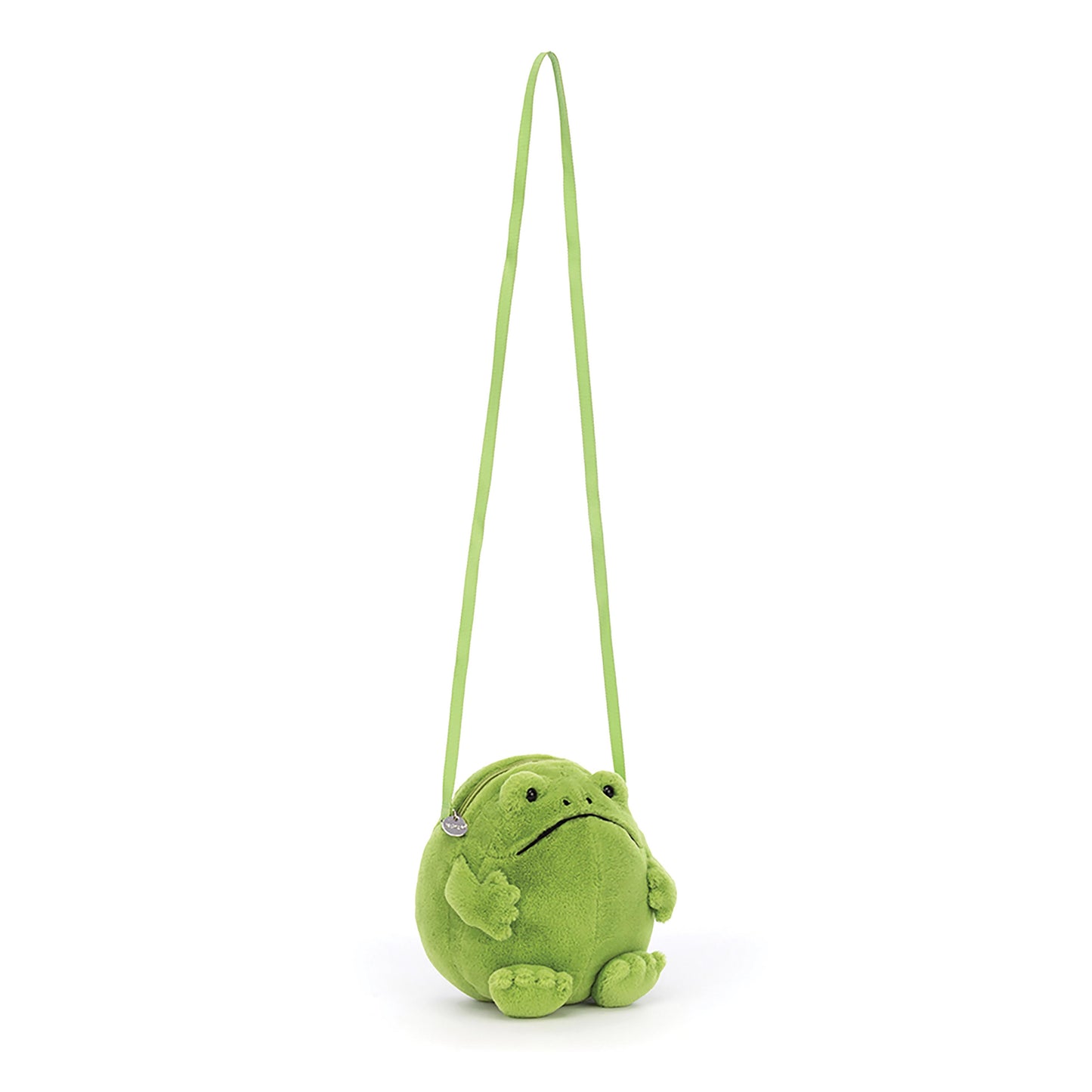 JELLYCAT RICKY RAIN FROG BAG GREEN 5X17X17CM