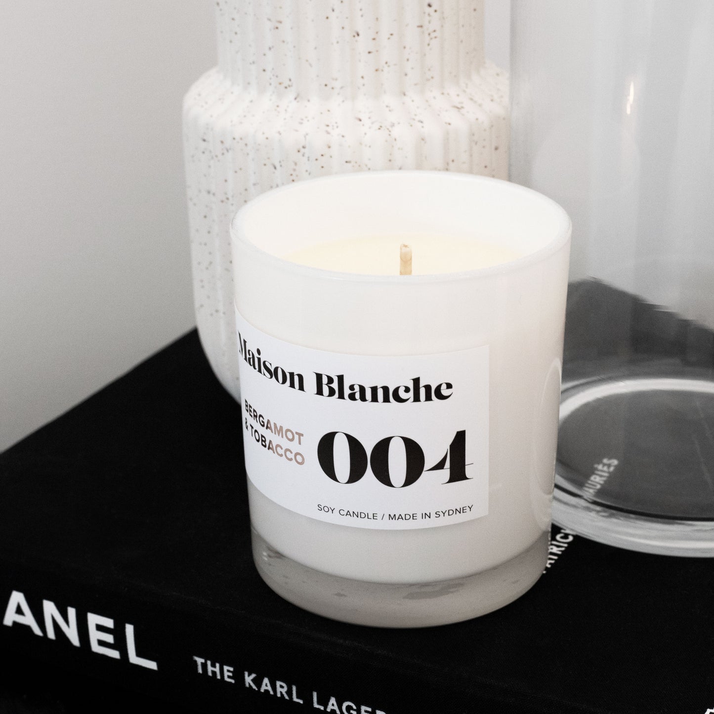 Maison Blanche Handmade Vegan Candle  - Medium