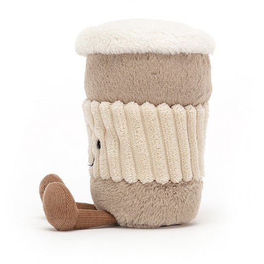 Jellycat Amuseable Coffee-To-Go Multi-Coloured 15x6x6cm