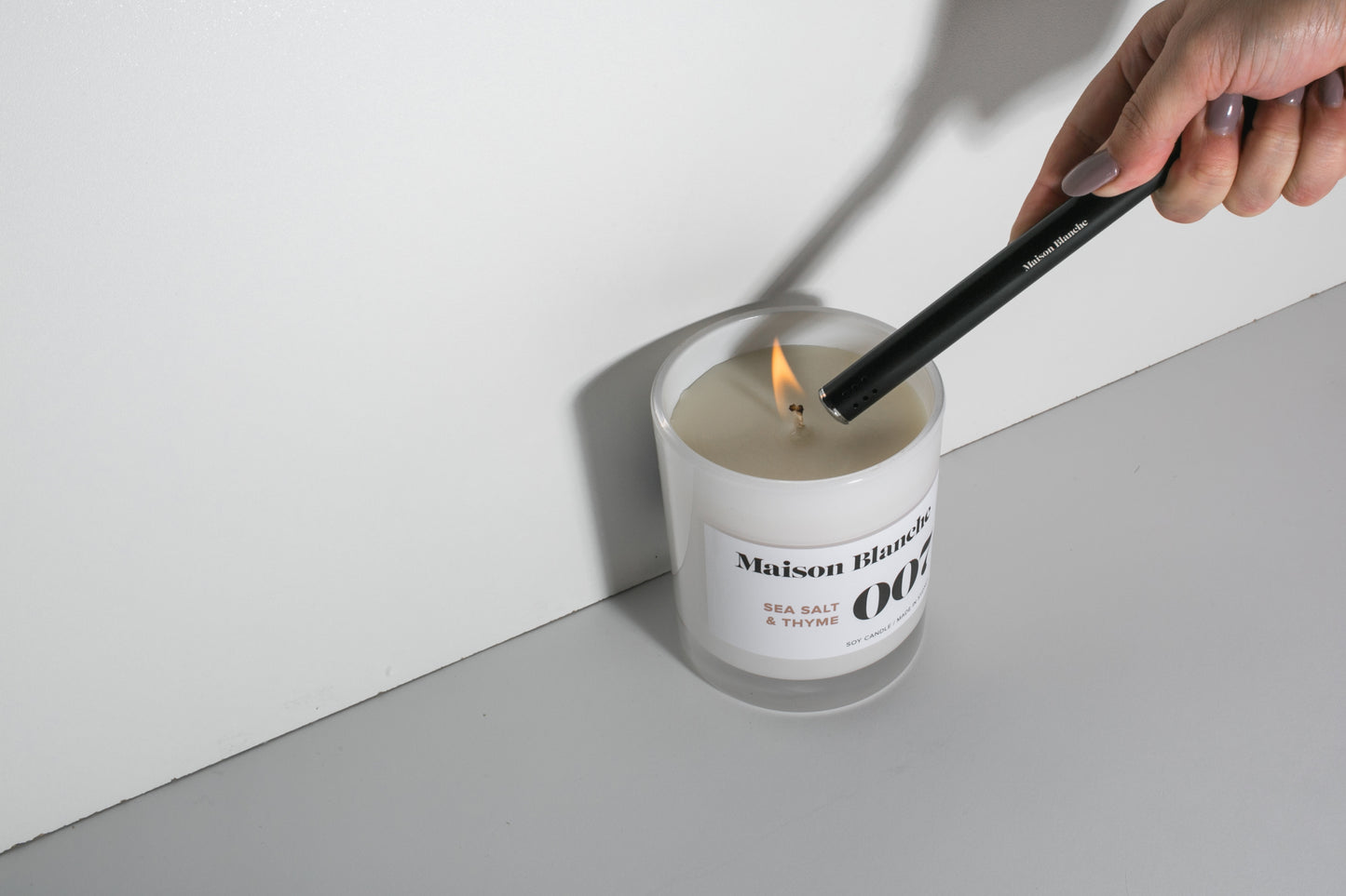 Maison Blanche Handmade Vegan Candle - Small