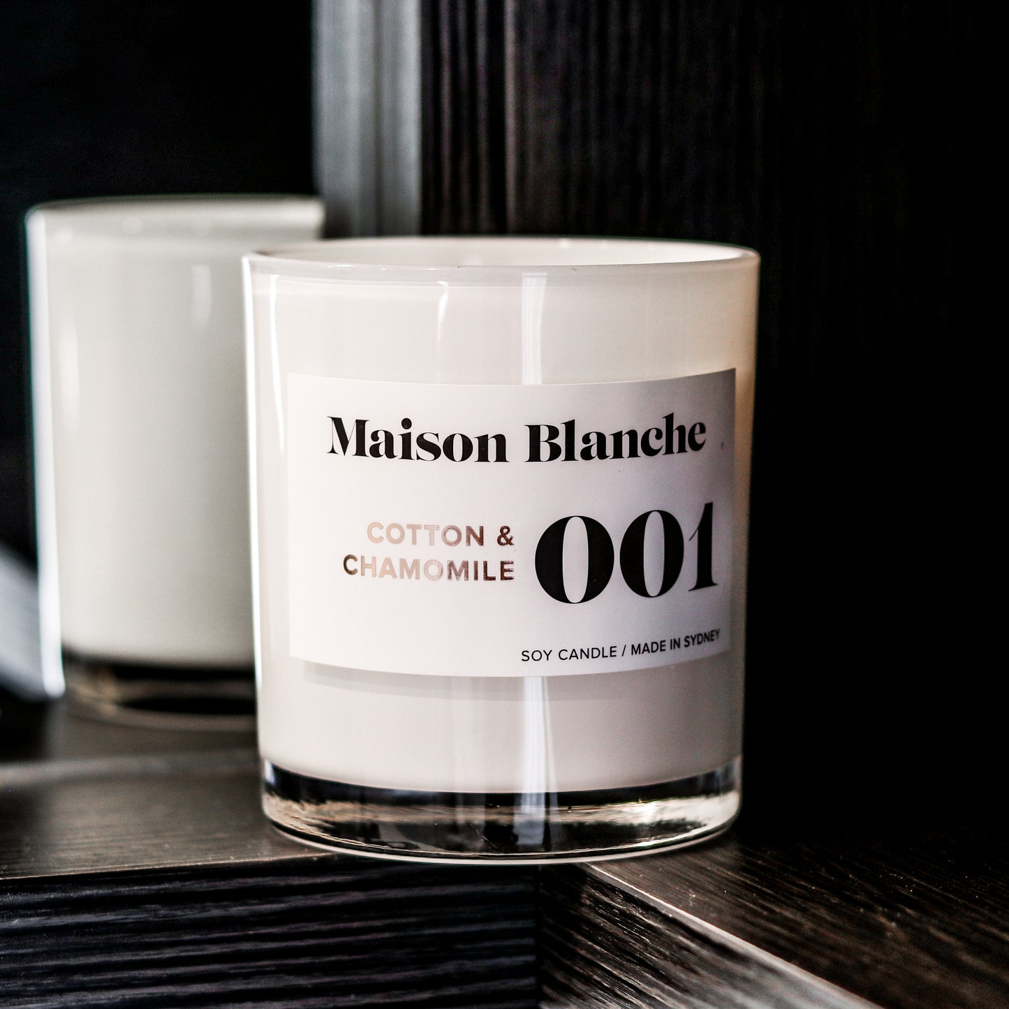 Maison Blanche Handmade Vegan Candle  - Medium