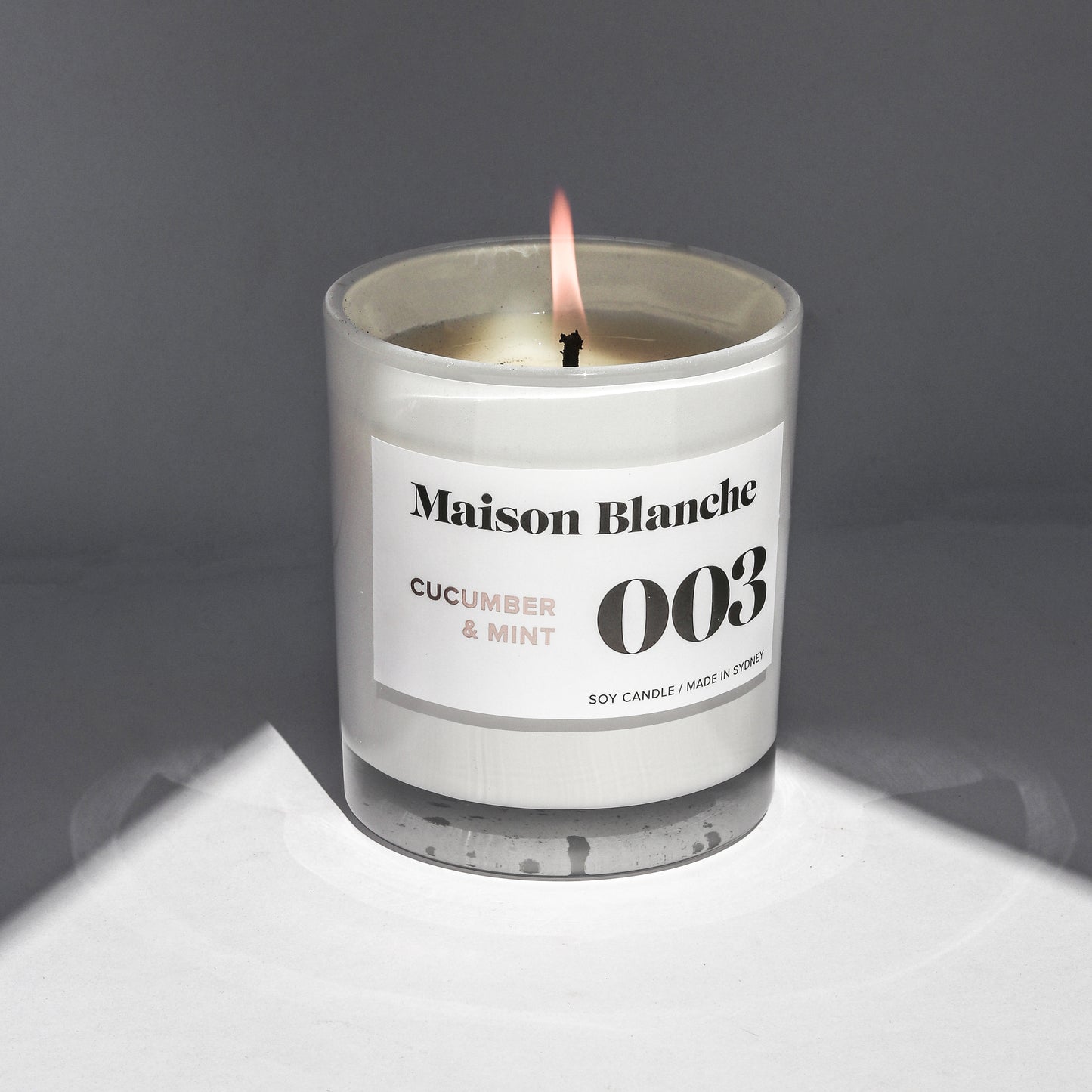 Maison Blanche Handmade Vegan Candle - Small