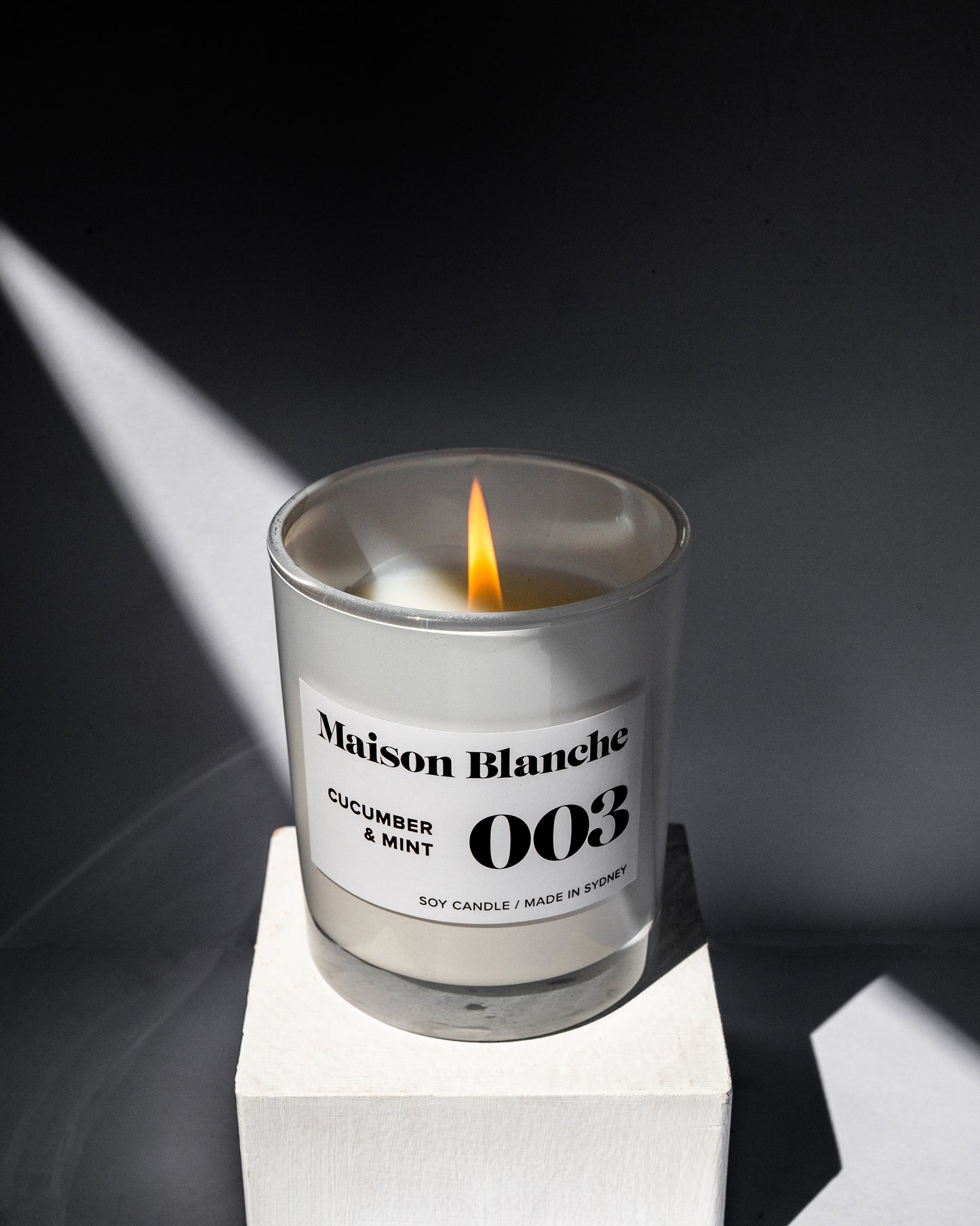 Maison Blanche Handmade Vegan Candle - Small