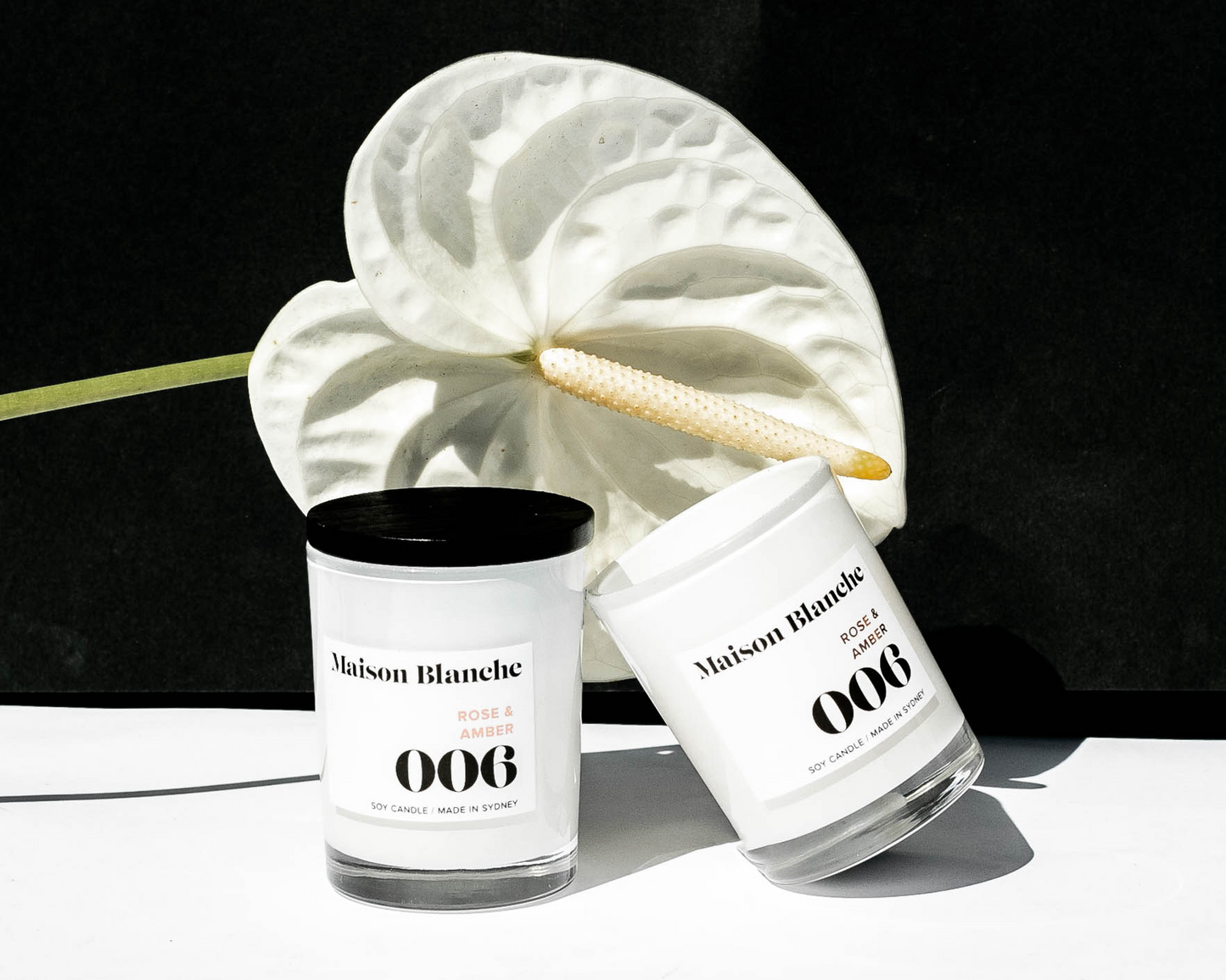 Maison Blanche Handmade Vegan Candle  - Medium