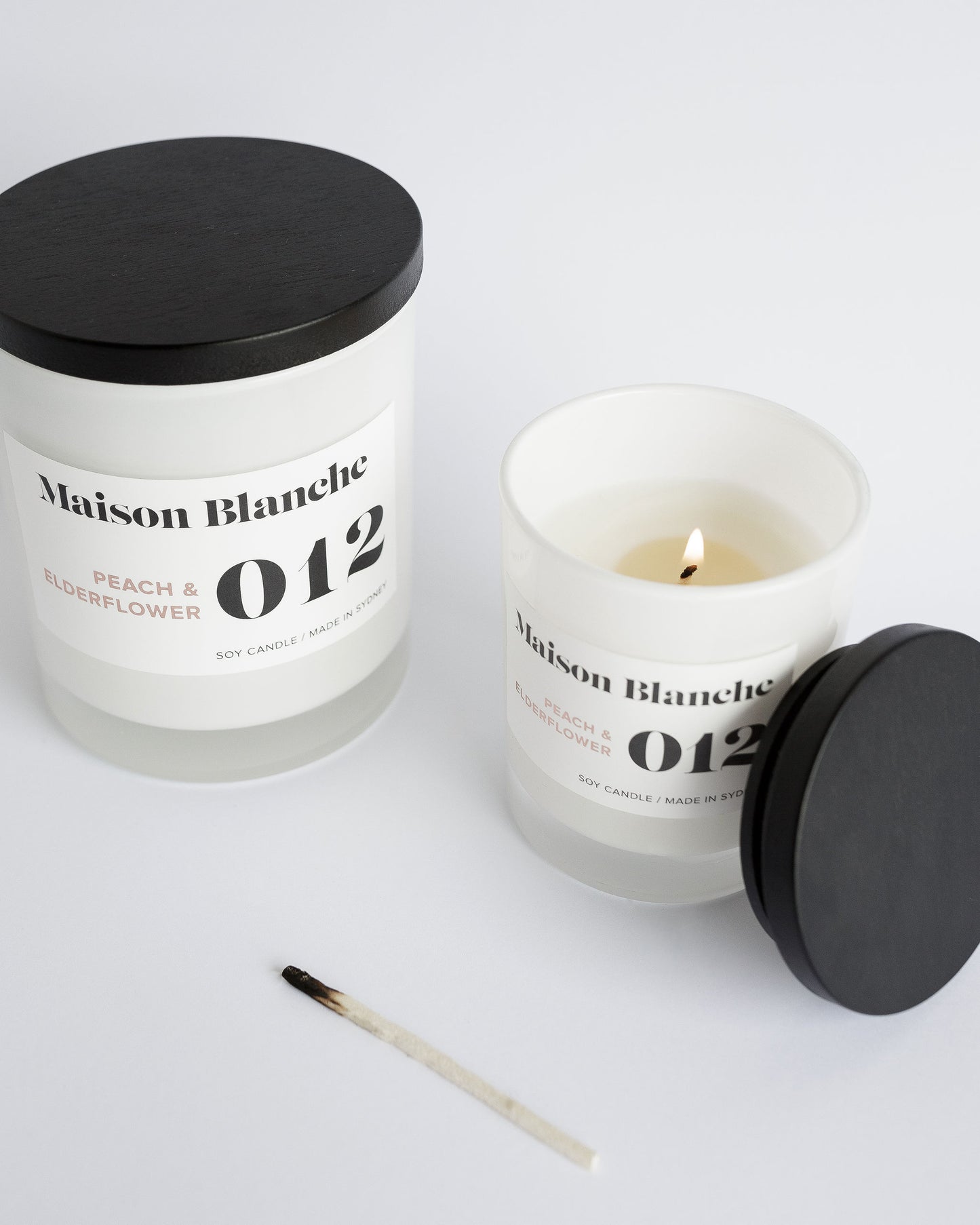 Maison Blanche Handmade Vegan Candle  - Medium