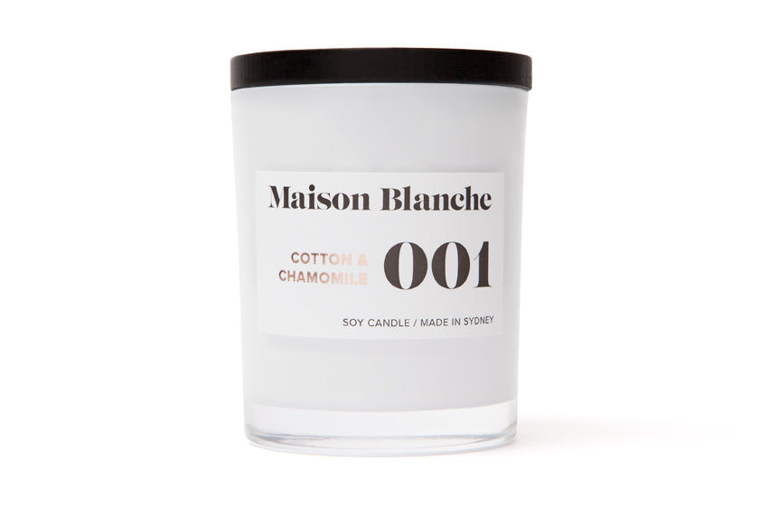 Maison Blanche Handmade Vegan Candle  - Medium