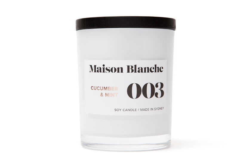 Maison Blanche Handmade Vegan Candle  - Medium