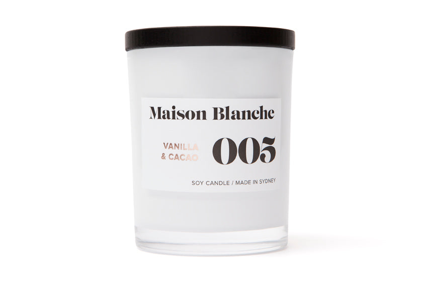 Maison Blanche Handmade Vegan Candle  - Medium