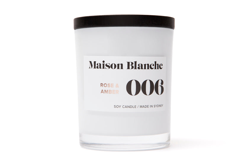 Maison Blanche Handmade Vegan Candle  - Medium