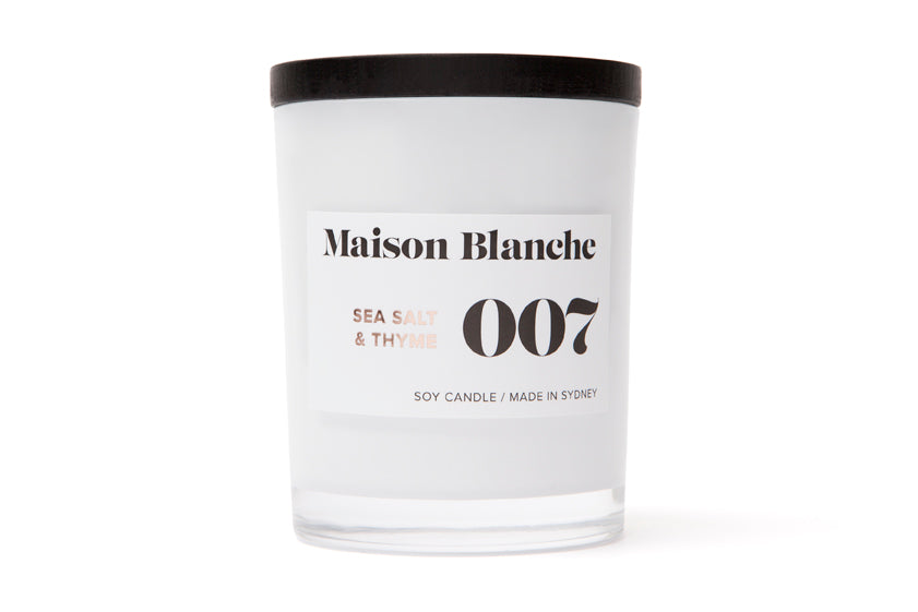 Maison Blanche Handmade Vegan Candle  - Medium