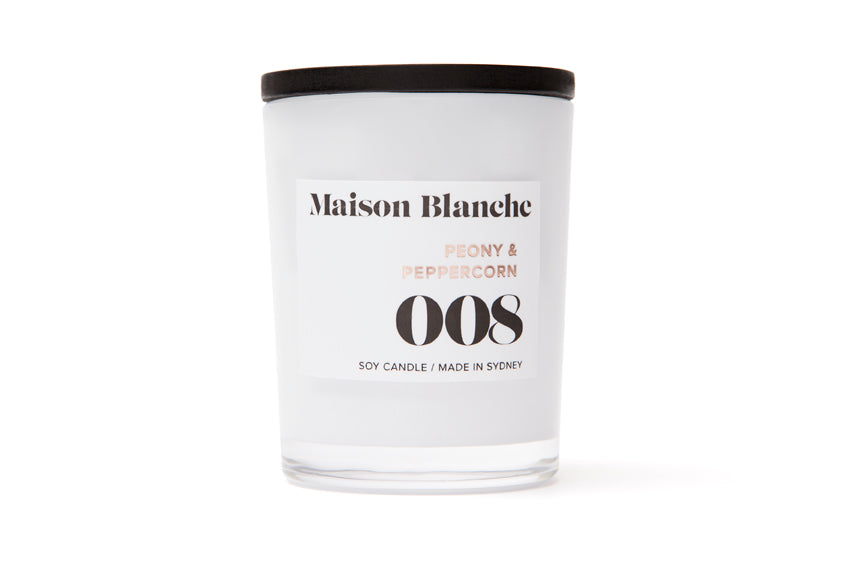 Maison Blanche Handmade Vegan Candle - Small