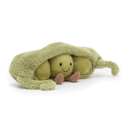 Jellycat Amuseable Pea in a Pod Green L10xW26xH9cm