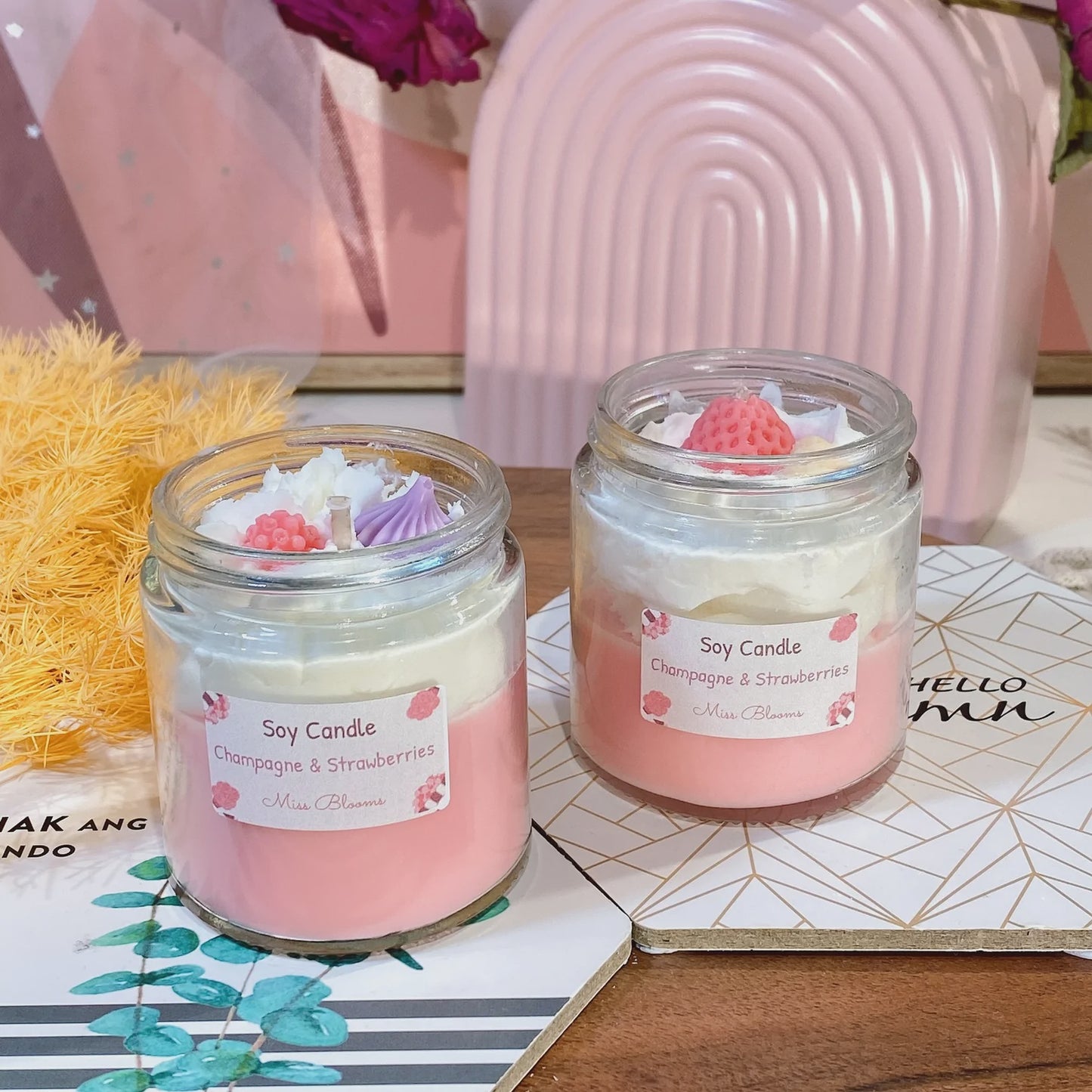 Miss Blooms Mini Candle